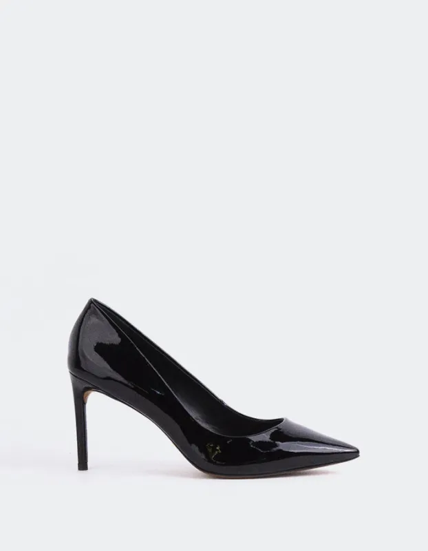 Zinnia Black Patent sold by L'Intervalle