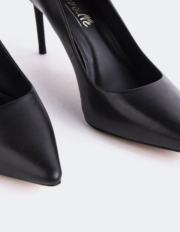 Zinnia Black Leather sold by L'Intervalle product image thumbnail 2