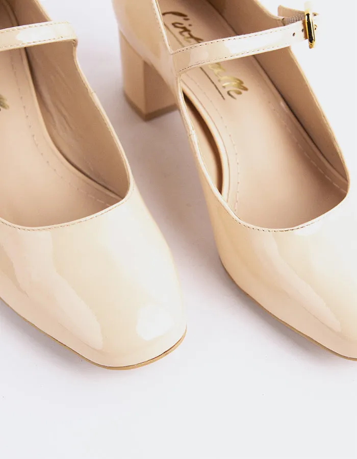 Rosalba Nude Patent sold by L'Intervalle product image thumbnail 3