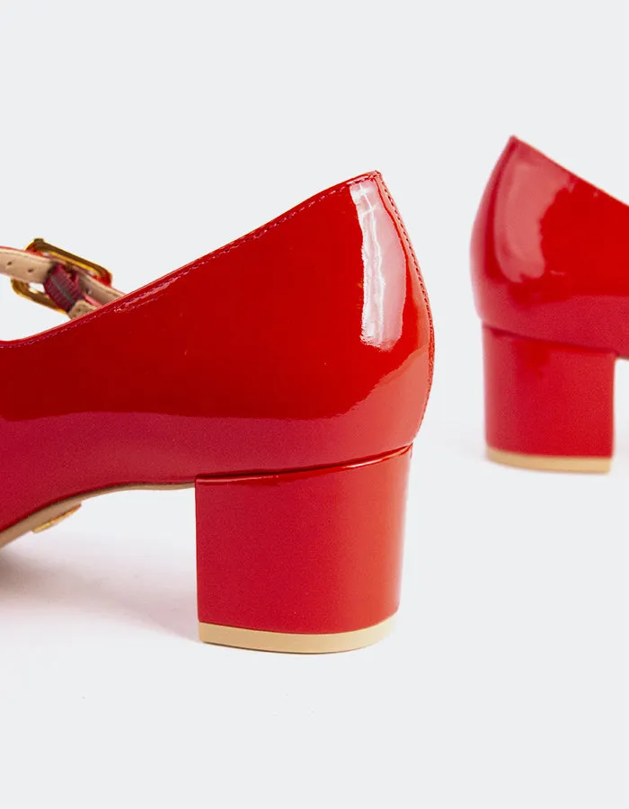 Rosalba Red Patent sold by L'Intervalle product image thumbnail 4
