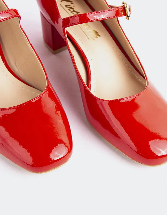 Rosalba Red Patent sold by L'Intervalle product image thumbnail 3