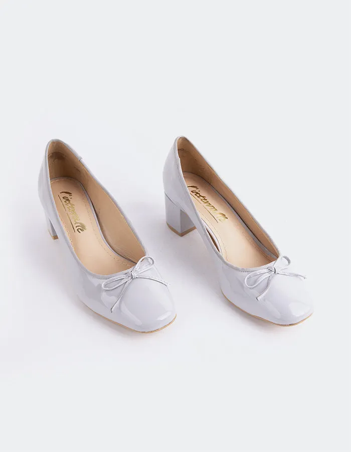 Ruslan Lt. Grey Patent sold by L'Intervalle product image thumbnail 5