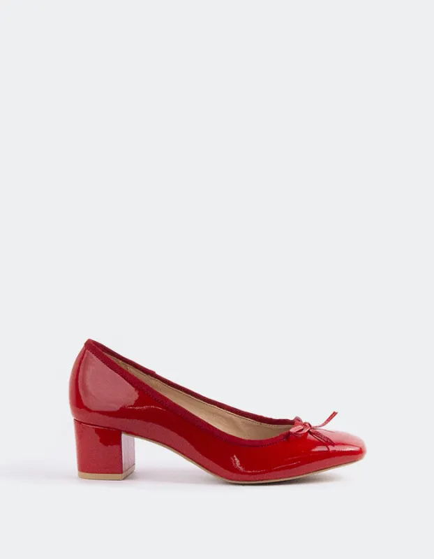 Ruslan Red Patent sold by L'Intervalle