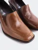 Gabiano Chestnut Leather sold by L'Intervalle