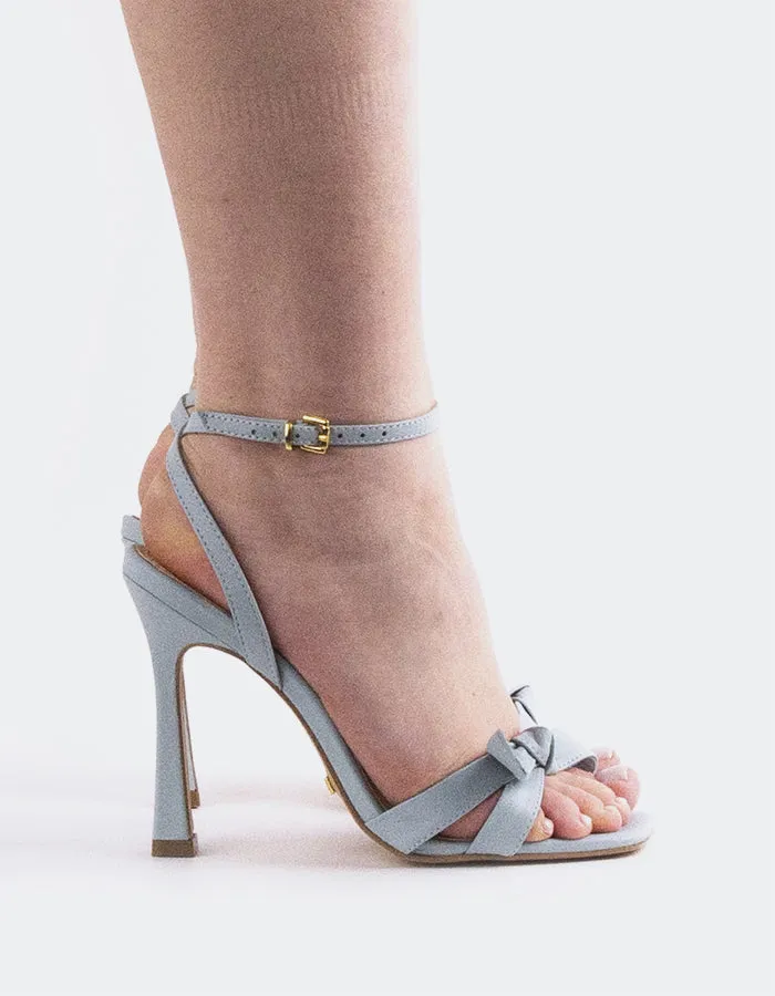 Kiley Lt. Blue Leather sold by L'Intervalle