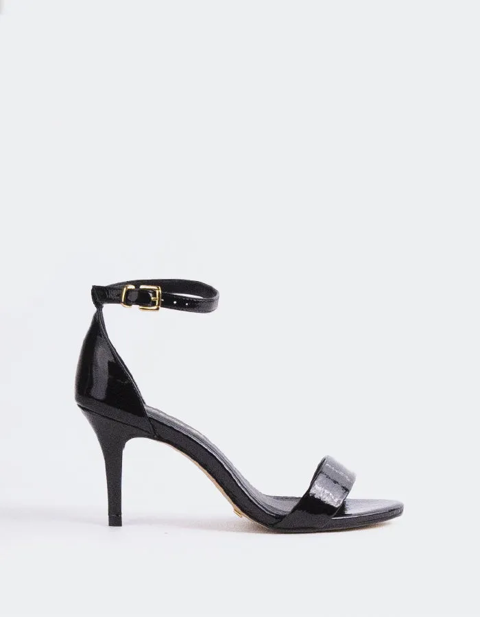 Nattie Black Naplack sold by L'Intervalle