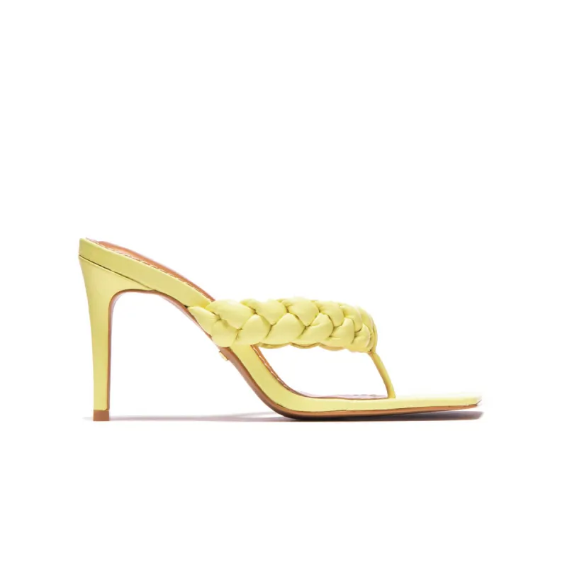 Nerine Yellow Leather sold by L'Intervalle