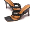 Nerine Black Leather sold by L'Intervalle