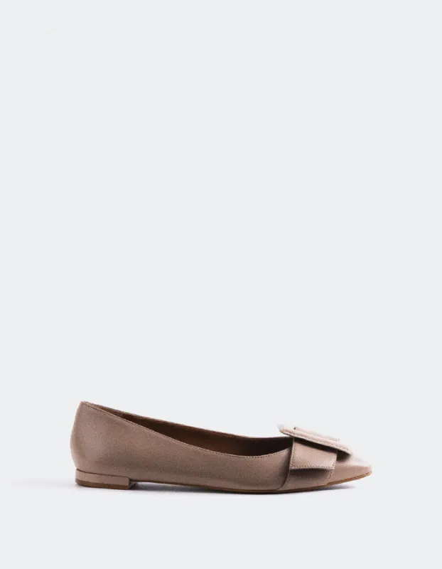 Mulan Nude Leather sold by L'Intervalle