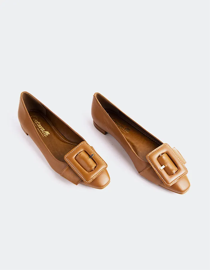 Mulan Chestnut Leather sold by L'Intervalle product image thumbnail 5