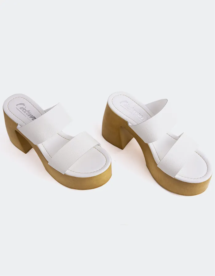 Vyronas White Leather sold by L'Intervalle product image thumbnail 5