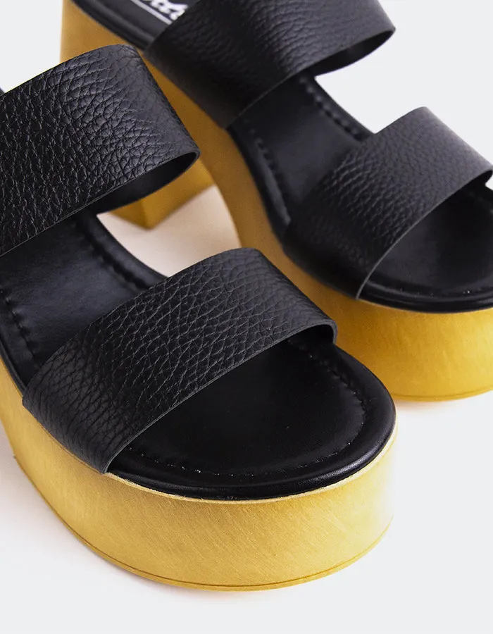 Vyronas Black Leather sold by L'Intervalle product image thumbnail 2