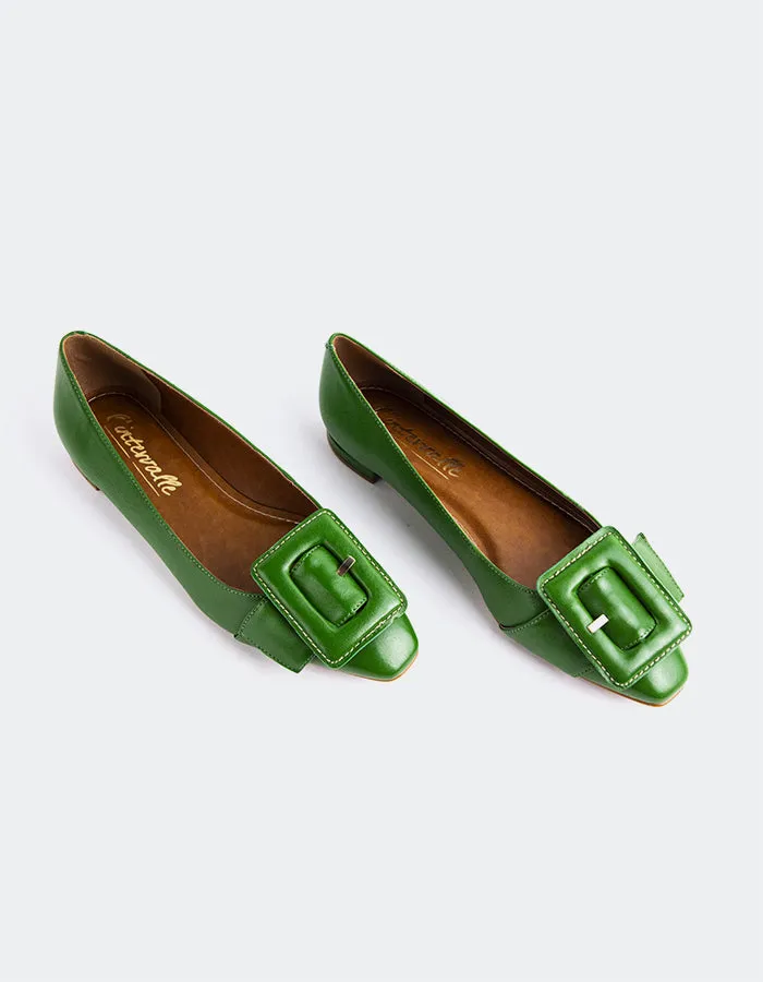 Mulan Green Leather sold by L'Intervalle product image thumbnail 5
