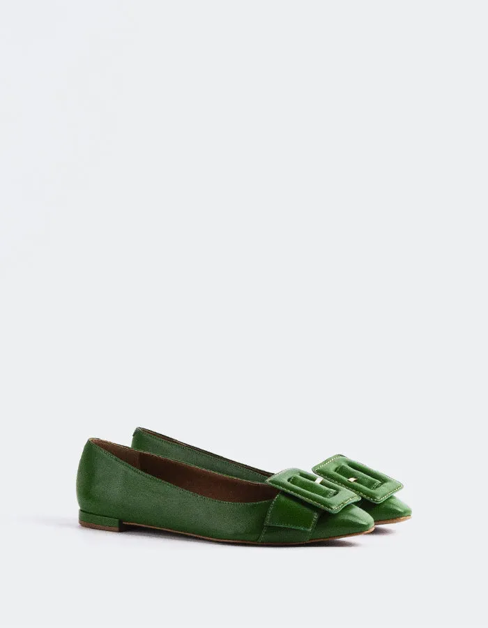 Mulan Green Leather sold by L'Intervalle product image thumbnail 3