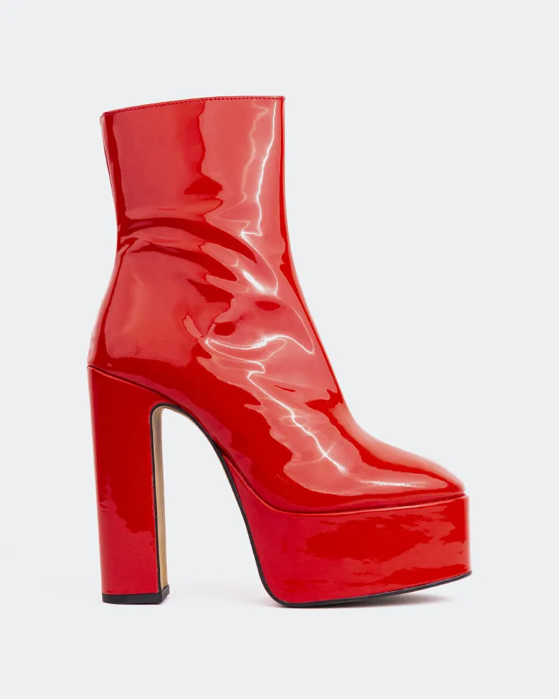 Doja Red Patent sold by L'Intervalle