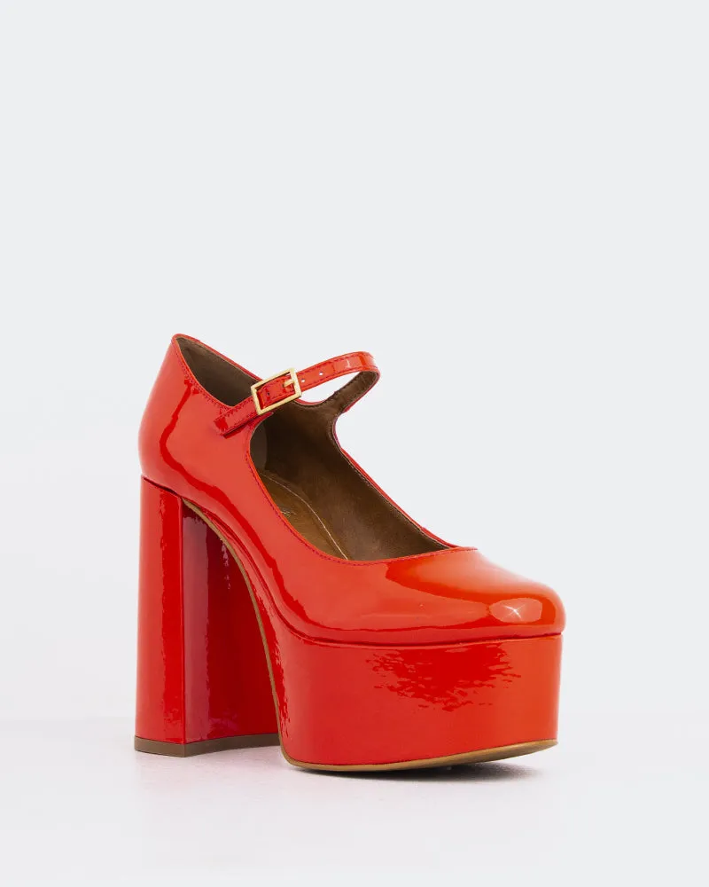 Carly Red Patent sold by L'Intervalle product image thumbnail 2