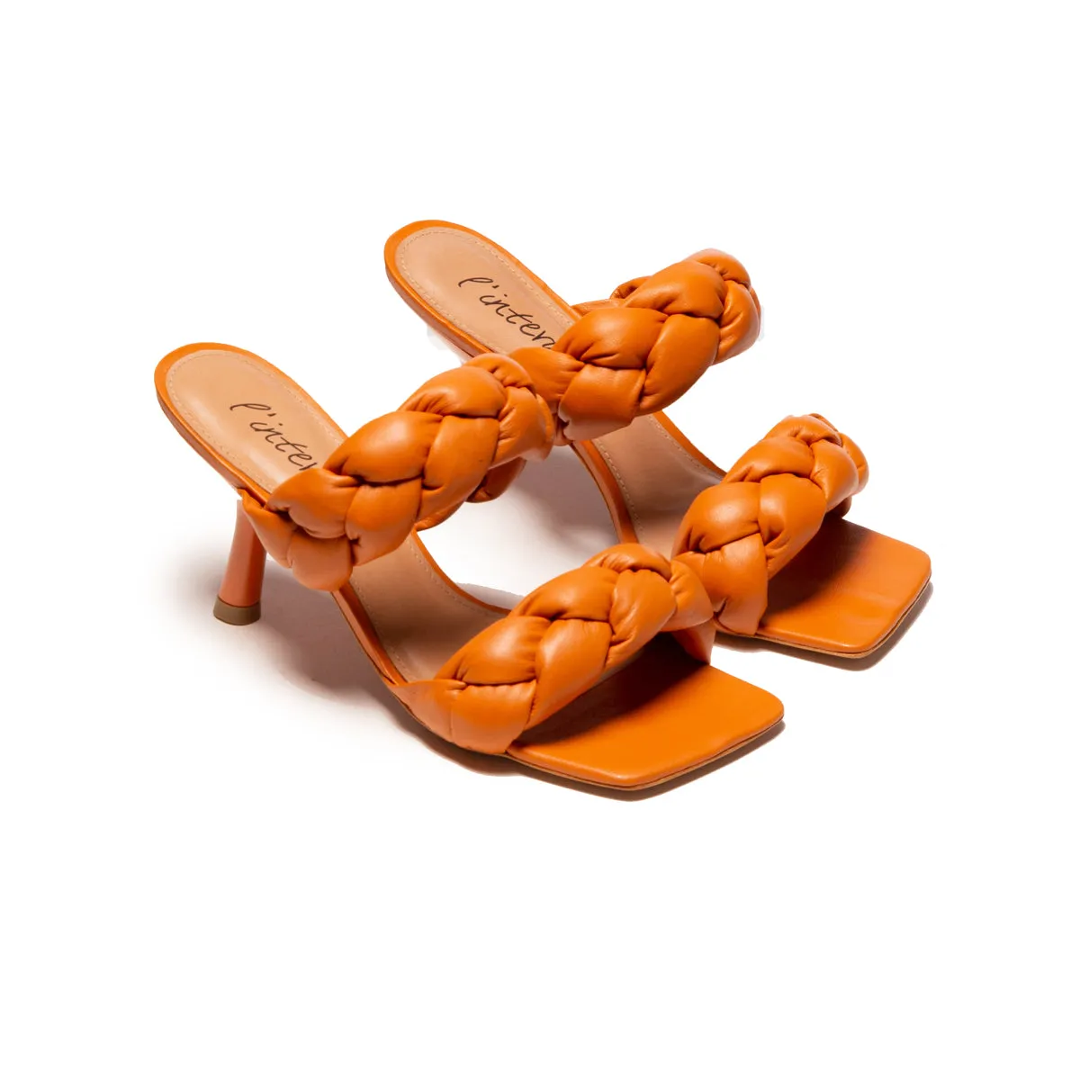 Alecka Orange Leather sold by L'Intervalle product image thumbnail 2