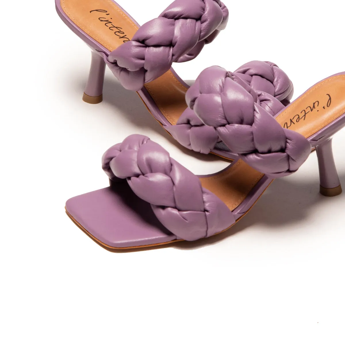 Alecka Light Purple Leather sold by L'Intervalle product image thumbnail 5