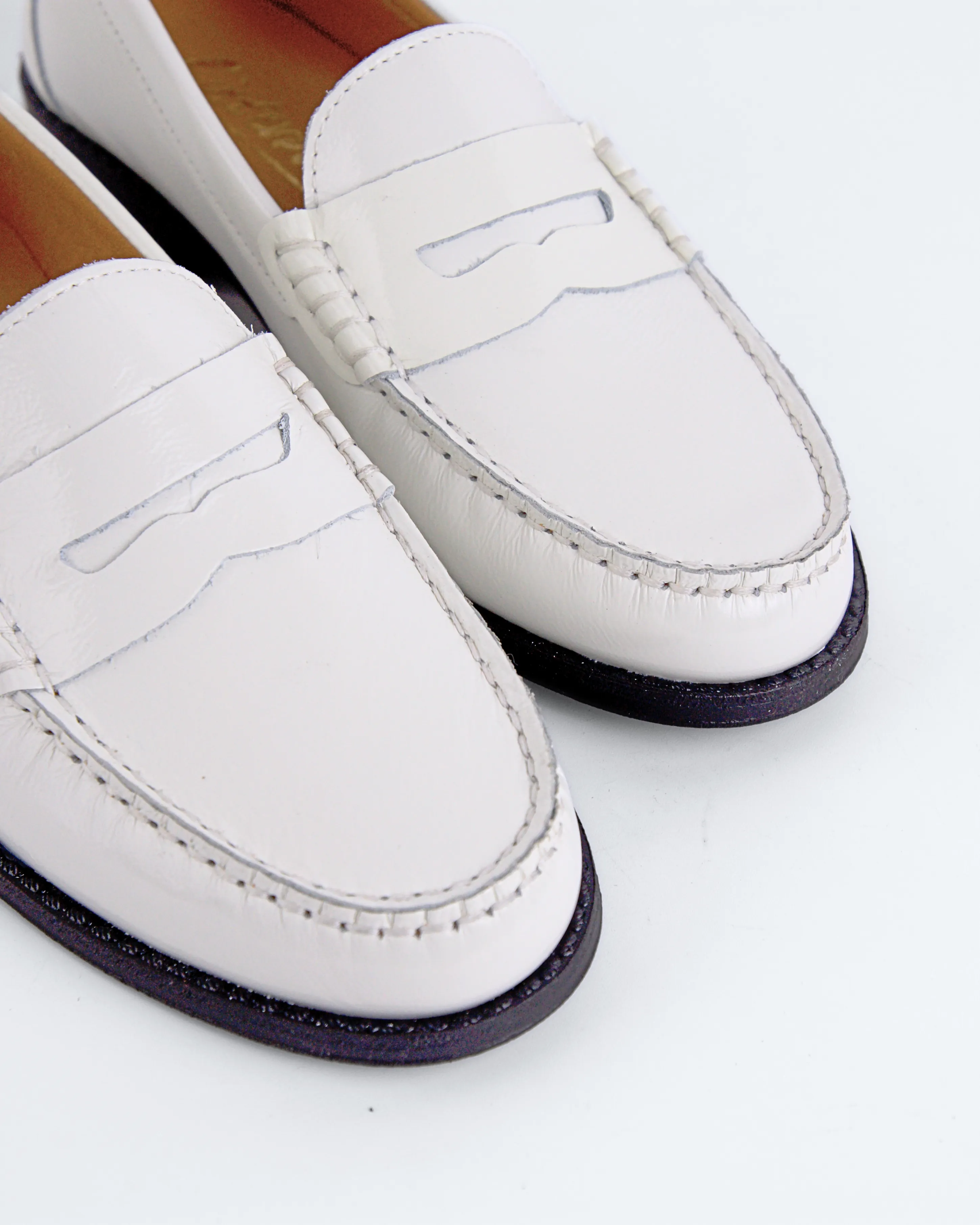 Lettine Off White Naplack Leather sold by L'Intervalle product image thumbnail 2