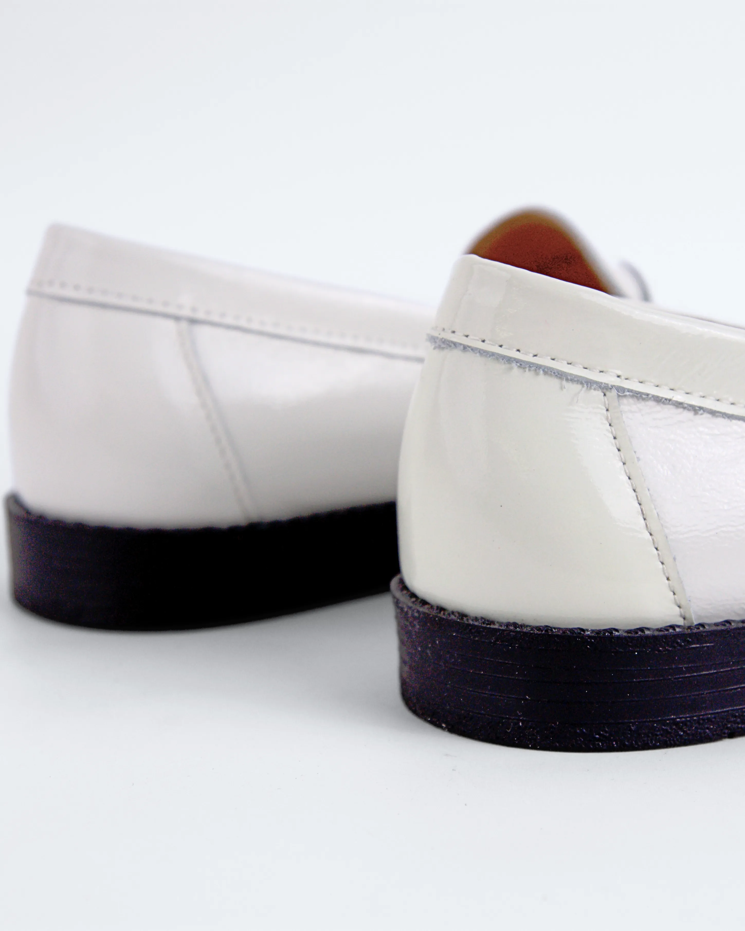 Lettine Off White Naplack Leather sold by L'Intervalle product image thumbnail 5