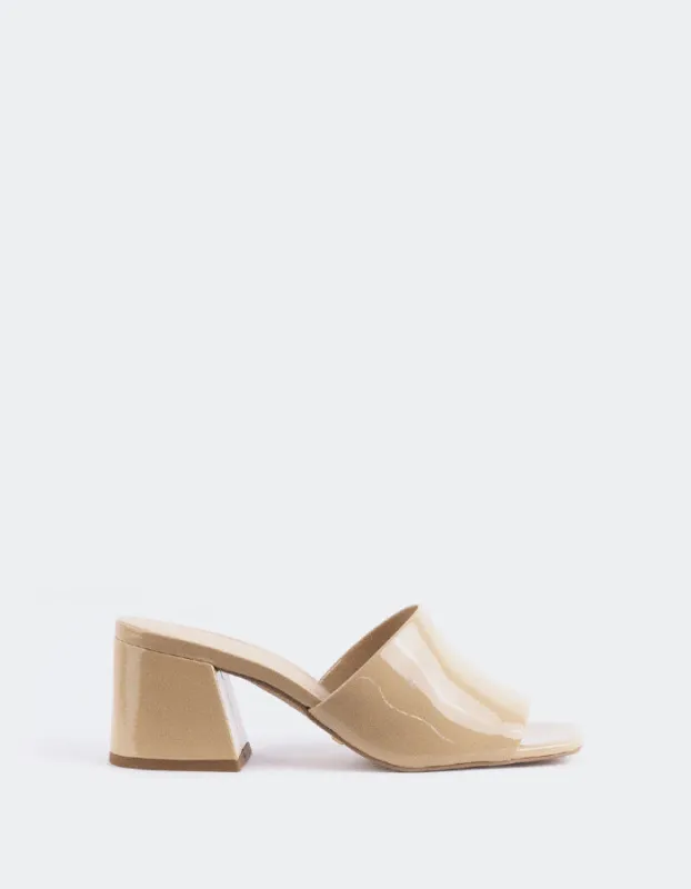 Clarabelle Nude Patent sold by L'Intervalle