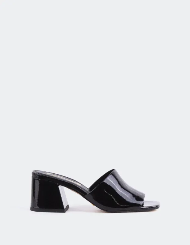 Clarabelle Black Patent sold by L'Intervalle