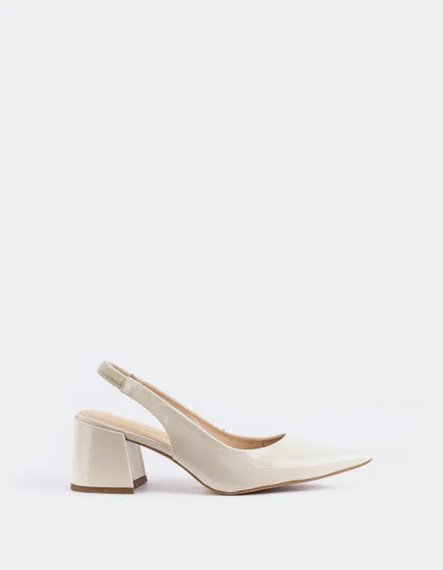 Dalida Off White Naplack sold by L'Intervalle