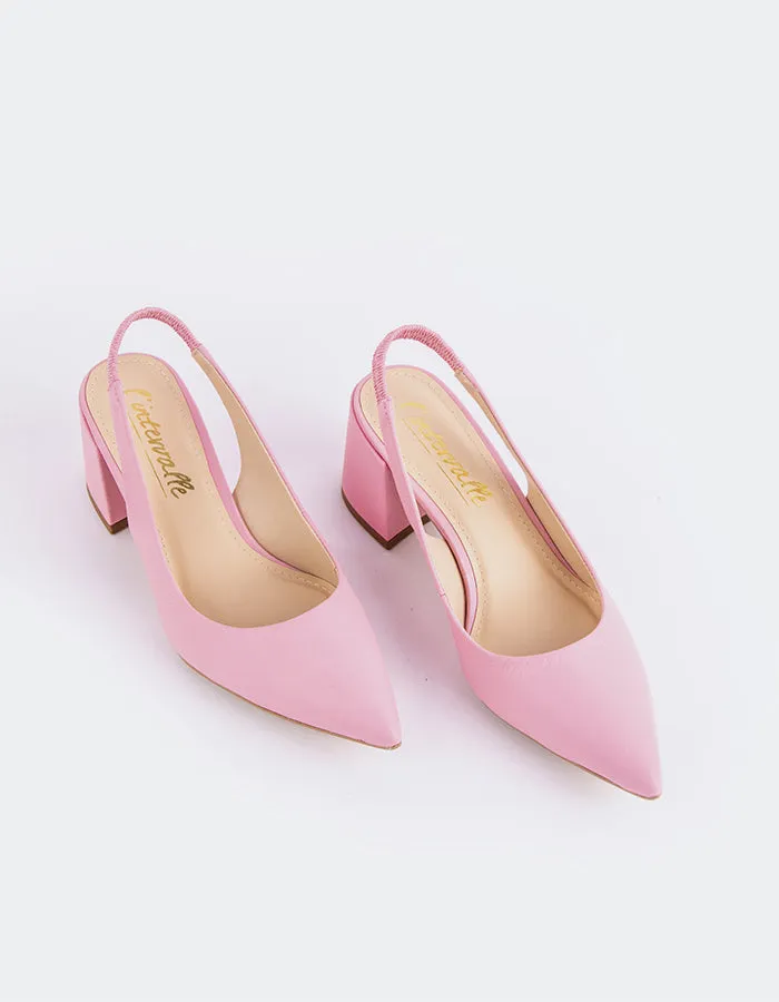 Dalida Pink Leather sold by L'Intervalle product image thumbnail 5