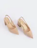 Dalida Nude Leather sold by L'Intervalle
