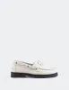 Gaia Off White Leather sold by L'Intervalle