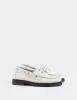 Gaia Off White Leather sold by L'Intervalle