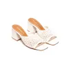 Helenium White Leather sold by L'Intervalle