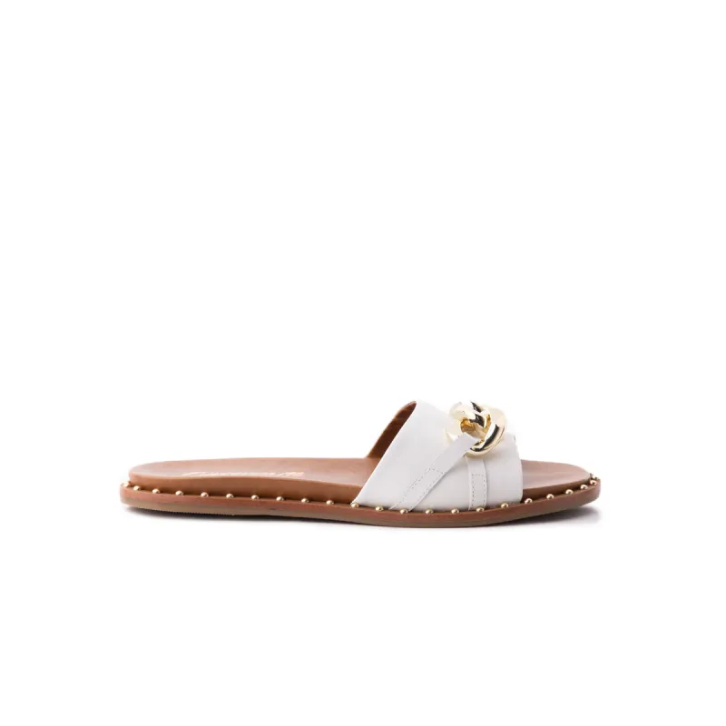 Jamaica White Leather sold by L'Intervalle