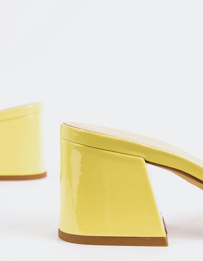 Clarabelle Yellow Patent sold by L'Intervalle product image thumbnail 4