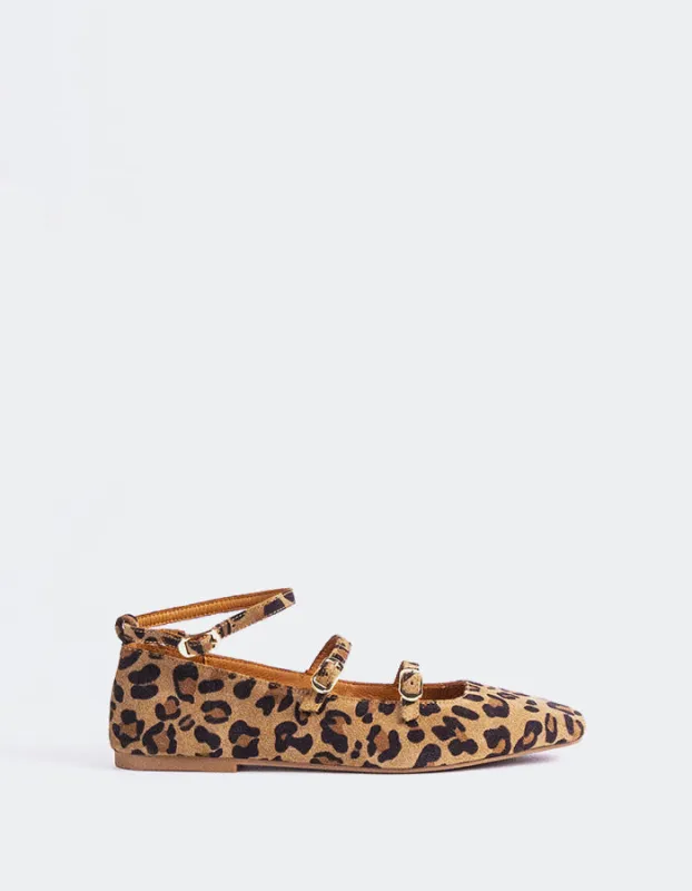Glimmer Leopard Suede sold by L'Intervalle
