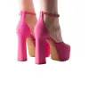 Gomena Fuschia Nubuck sold by L'Intervalle