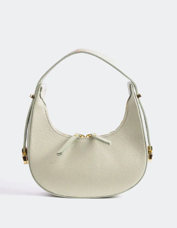 Josette Lt.Green Leather sold by L'Intervalle