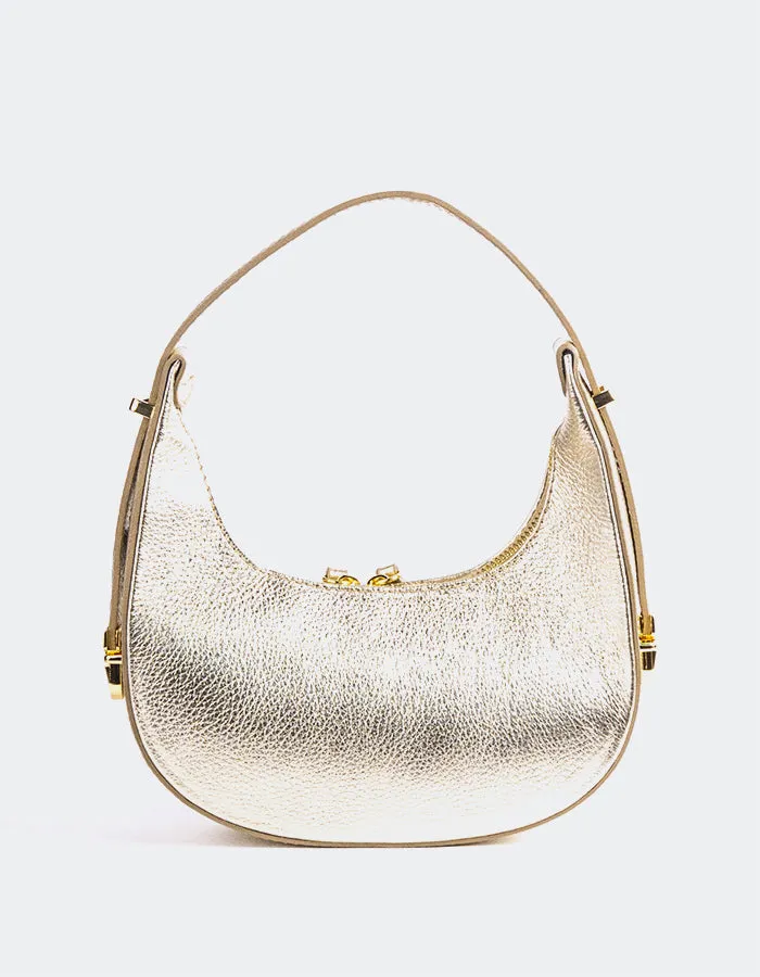 Josette Gold Metal Leather sold by L'Intervalle