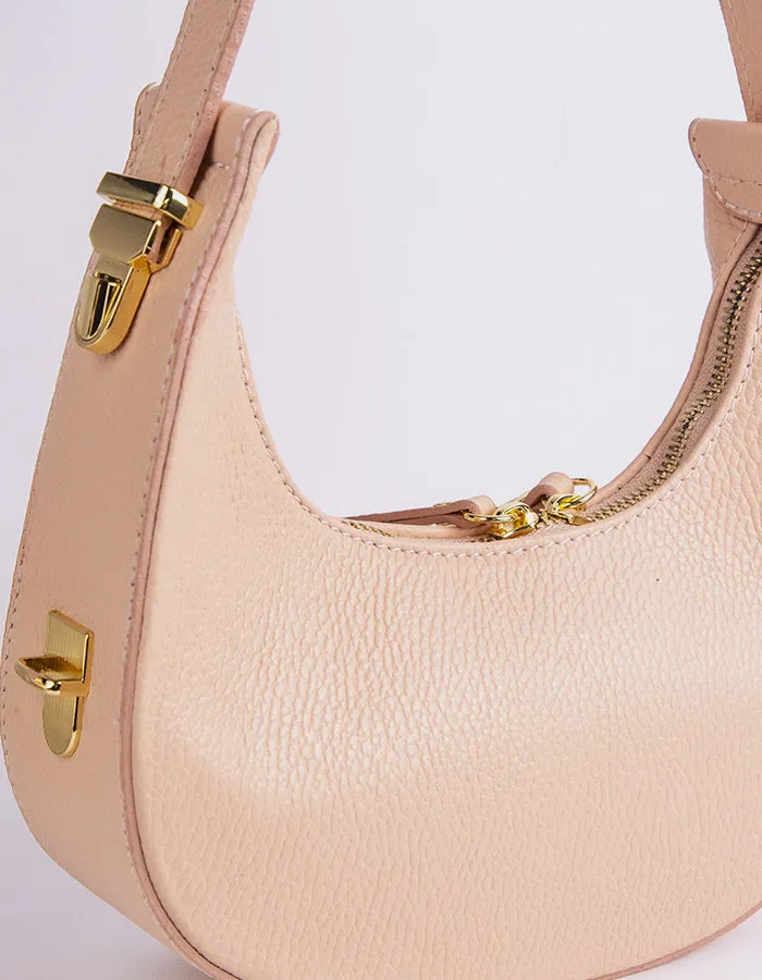 Josette Lt. Pink Leather sold by L'Intervalle product image thumbnail 5