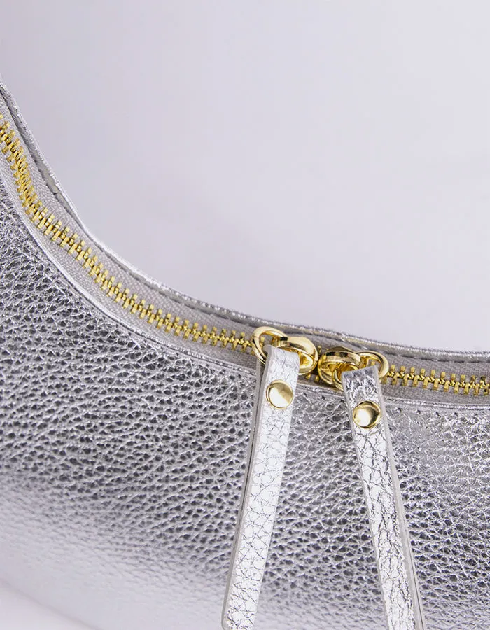 Josette Silver Metal Leather sold by L'Intervalle product image thumbnail 4