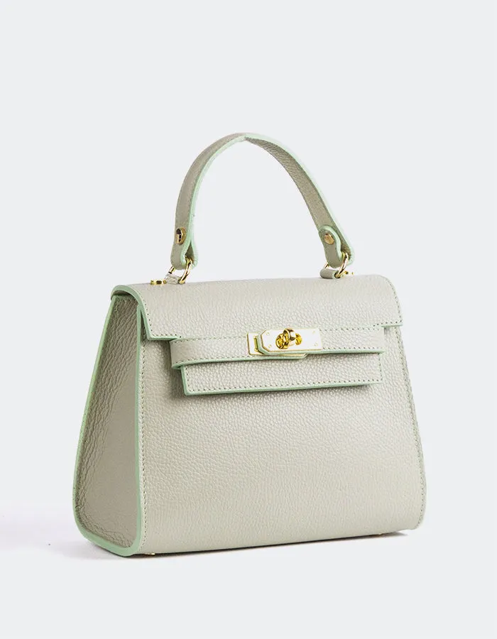 Vance Lt. Green Leather sold by L'Intervalle product image thumbnail 3