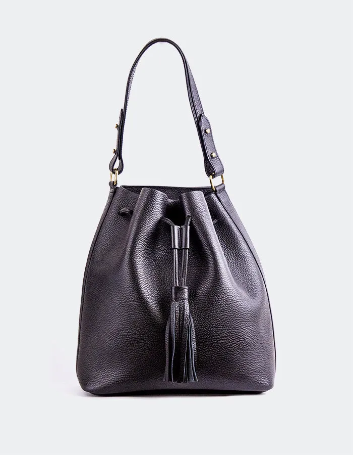 Aldie Black Leather sold by L'Intervalle
