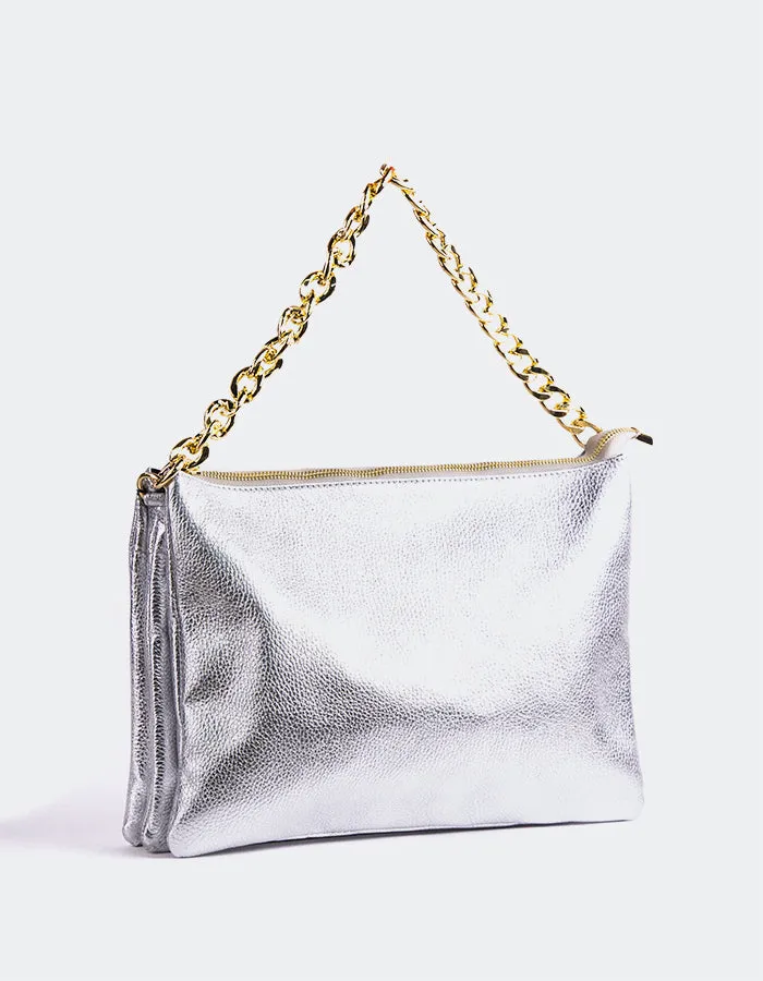 Elysia Silver Metal Leather sold by L'Intervalle product image thumbnail 3