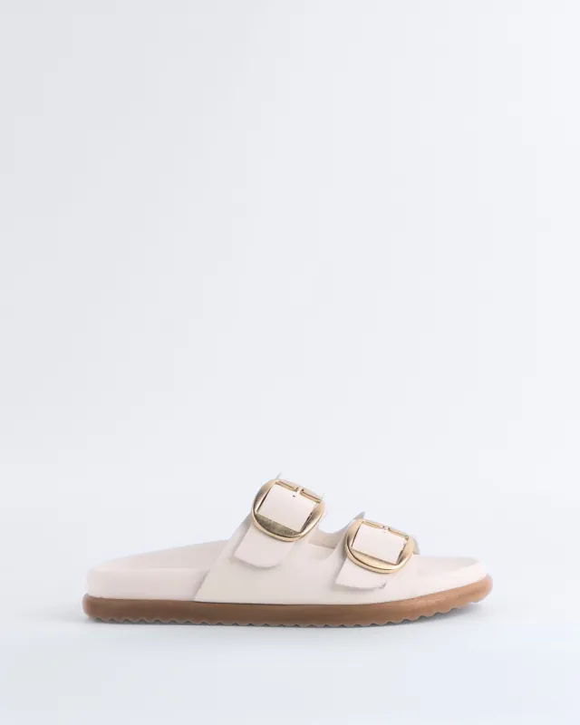 Gusty Off White Leather sold by L'Intervalle