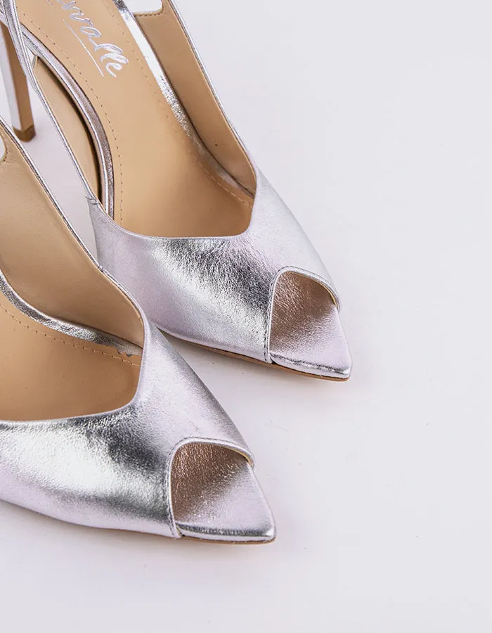 Twylla Silver Leather sold by L'Intervalle product image thumbnail 3