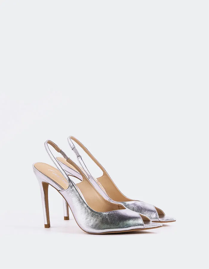 Twylla Silver Leather sold by L'Intervalle product image thumbnail 4