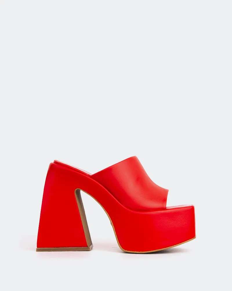 Kalua Red Leather sold by L'Intervalle