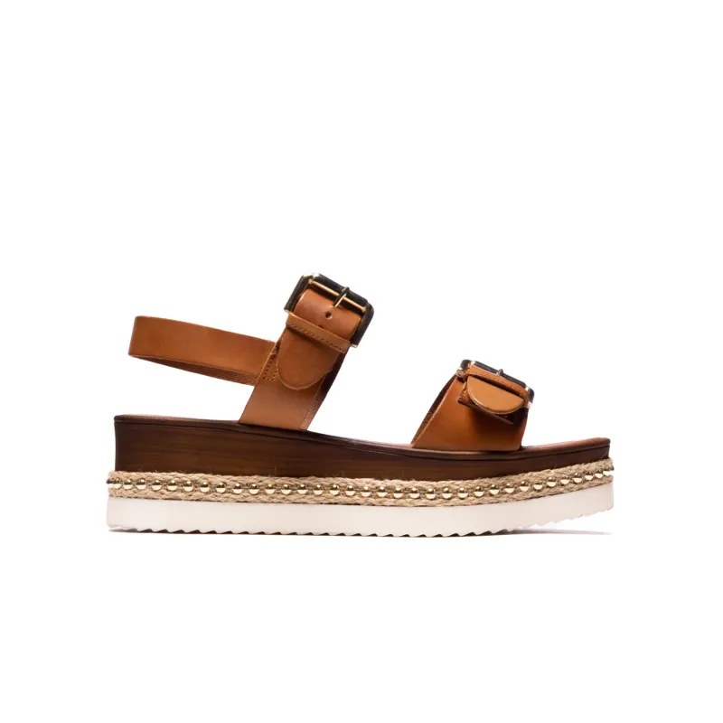 Amalfie Tan Leather sold by L'Intervalle
