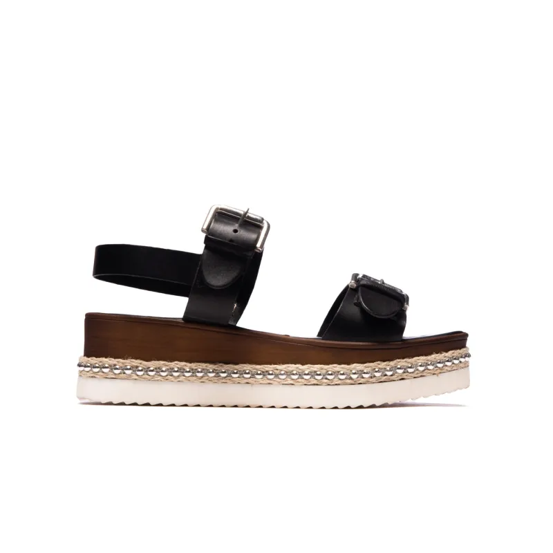 Amalfie Black Leather sold by L'Intervalle