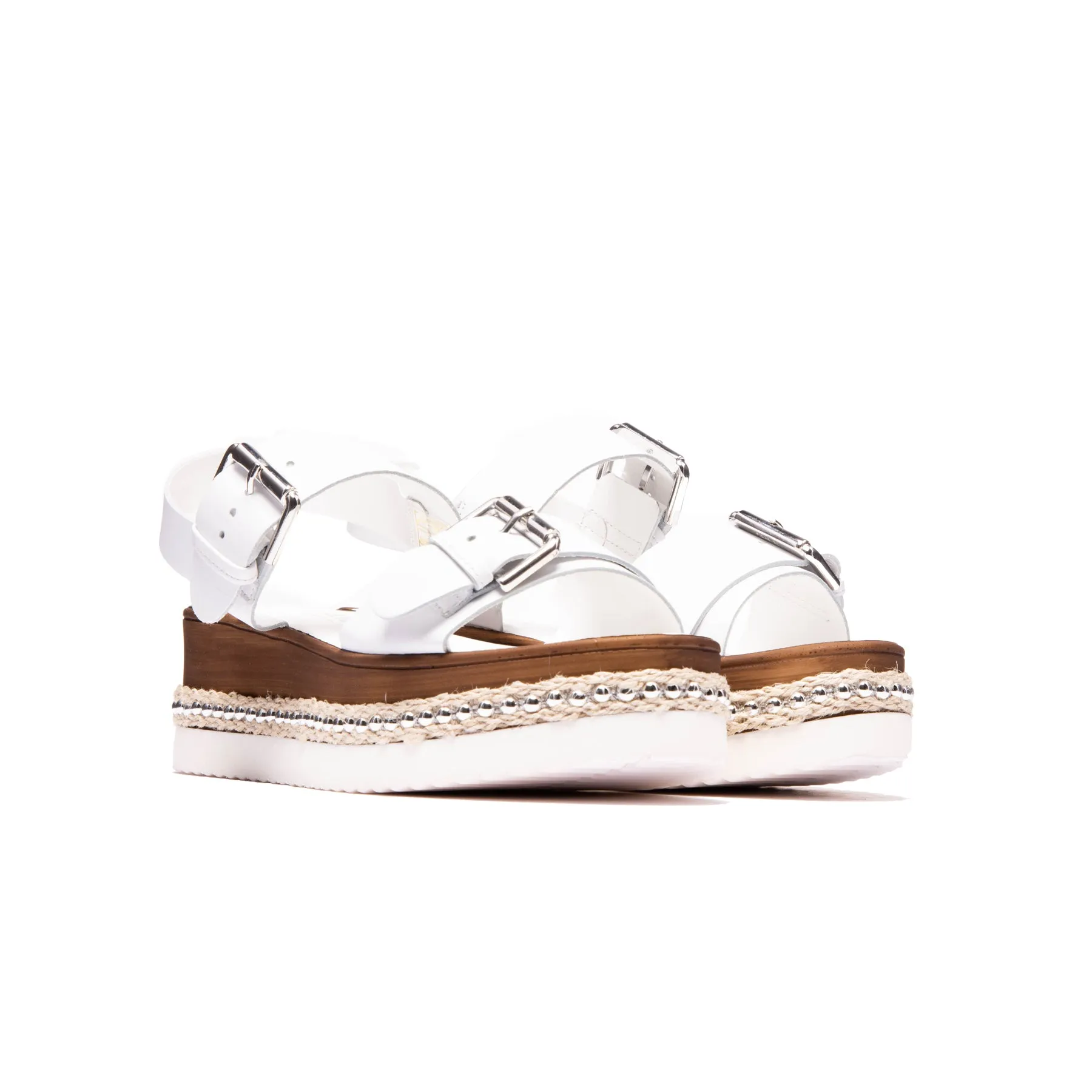 Amalfie White Leather sold by L'Intervalle product image thumbnail 3